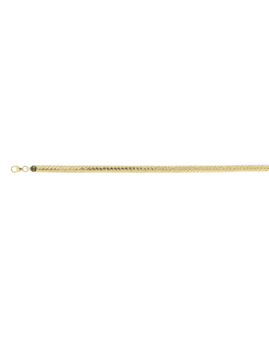 9CT Y/G HERRINGBONE 4.20m/18cm